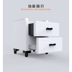 W53 non  BÀN ĐẦU GIƯỜNG MA THUẬT bộ đồ chơi xếp lắp ráp ghép mô hình Creator PUZZLE DECRYPT BOX Sáng Tạo