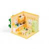 WEKKI 506113 non  BẾP CƠM CHIA bộ đồ chơi xếp lắp ráp ghép mô hình ONE ROOM GOURMET'S KITCHEN 436 khối