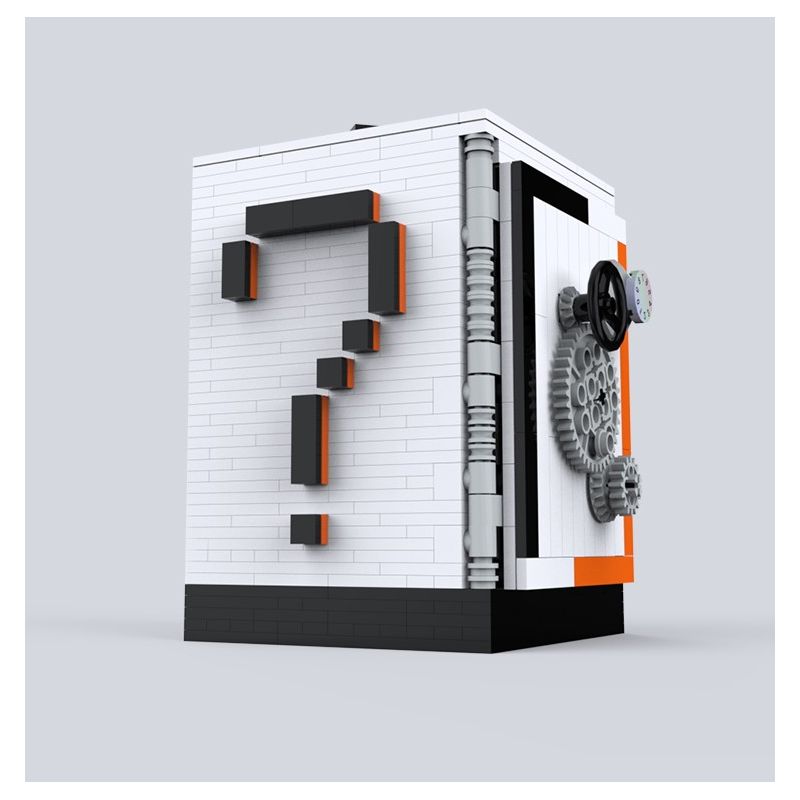W52 non  MA THUẬT AN TOÀN bộ đồ chơi xếp lắp ráp ghép mô hình Creator PUZZLE DECRYPT BOX Sáng Tạo