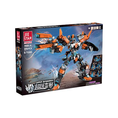 JIESTAR 67030 non  HIỆP SĨ TITAN bộ đồ chơi xếp lắp ráp ghép mô hình 996 khối
