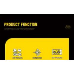 REOBRIX 22008 non  XE CỨU HỎA bộ đồ chơi xếp lắp ráp ghép mô hình  FIRE LADDER TRUCK Kỹ Thuật Công Nghệ Cao Mô Hình Phương Tiện 2888 khối