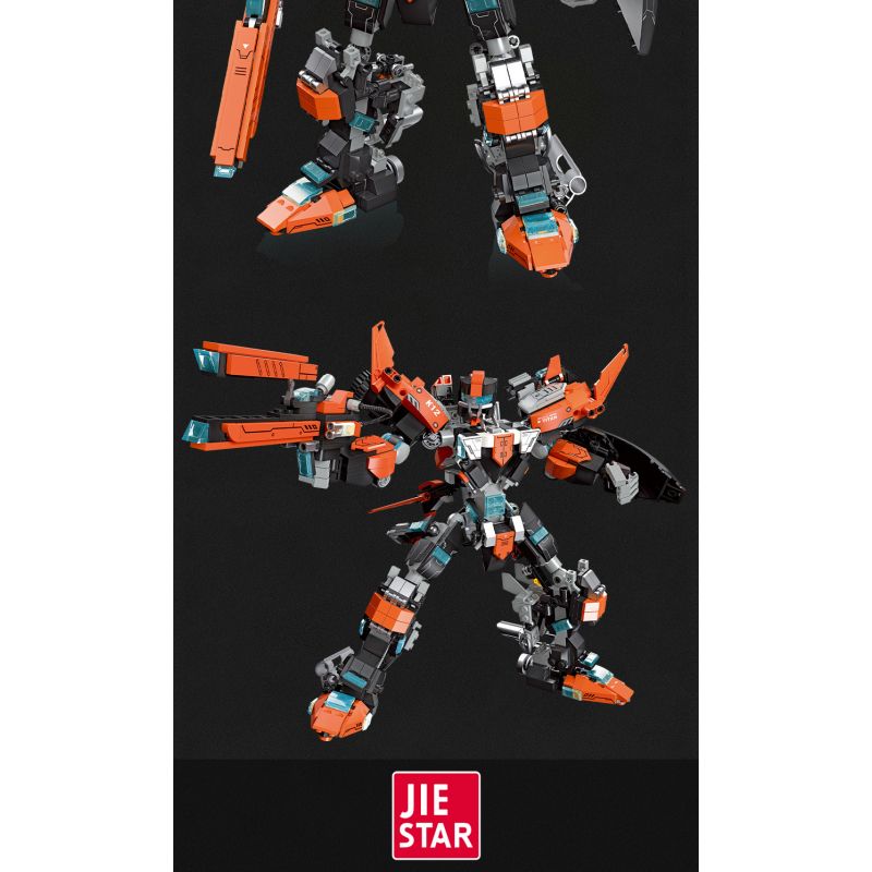 JIESTAR 67030 non  HIỆP SĨ TITAN bộ đồ chơi xếp lắp ráp ghép mô hình 996 khối