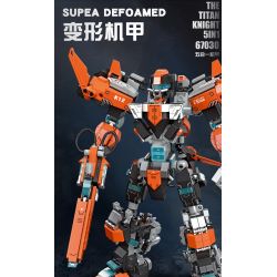 JIESTAR 67030 non  HIỆP SĨ TITAN bộ đồ chơi xếp lắp ráp ghép mô hình 996 khối