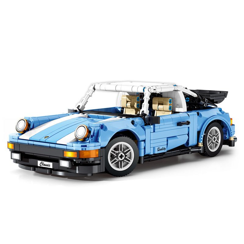 SHENG YUAN SY 8505 non Lego SỰ ĐIÊN RỒ VỀ CƠ KHÍ PORSCHE 911 1:14 tỷ lệ 1:14 bộ đồ chơi xếp lắp ráp ghép mô hình Technic Kỹ Thuật Công Nghệ Cao Mô Hình Phương Tiện 967 khối