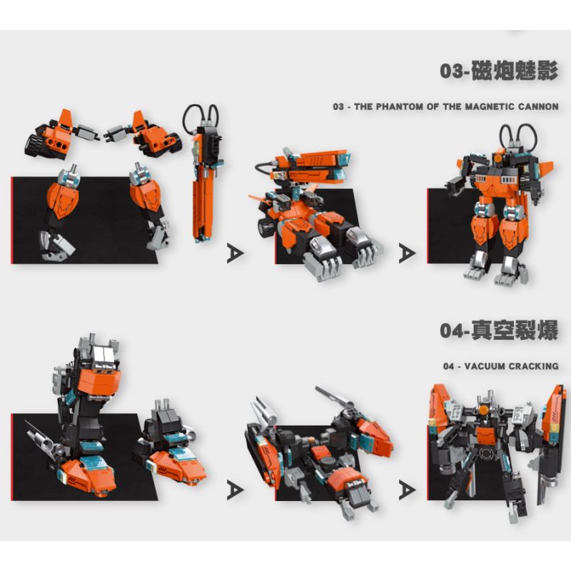 JIESTAR 67030 non  HIỆP SĨ TITAN bộ đồ chơi xếp lắp ráp ghép mô hình 996 khối