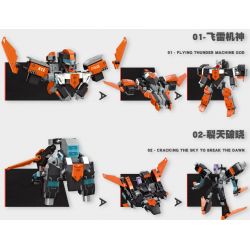 JIESTAR 67030 non  HIỆP SĨ TITAN bộ đồ chơi xếp lắp ráp ghép mô hình 996 khối