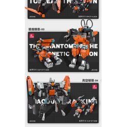 JIESTAR 67030 non  HIỆP SĨ TITAN bộ đồ chơi xếp lắp ráp ghép mô hình 996 khối