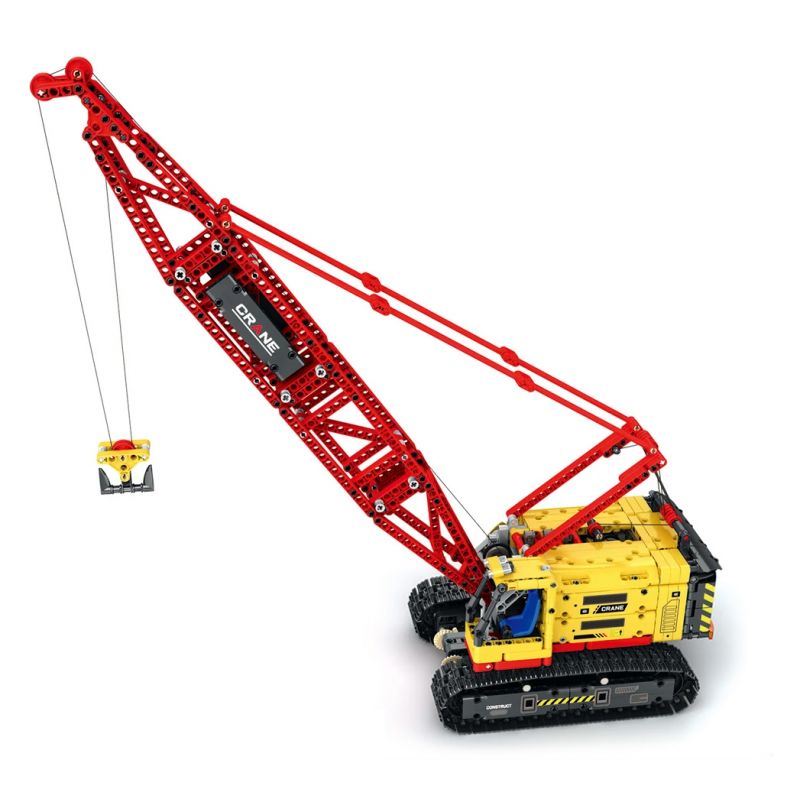 REOBRIX 22006 non  CẨU TRỤC BÁNH XÍCH bộ đồ chơi xếp lắp ráp ghép mô hình  CRAWLER CRANE Kỹ Thuật Công Nghệ Cao Mô Hình Phương Tiện 1322 khối