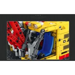 REOBRIX 22006 non  CẨU TRỤC BÁNH XÍCH bộ đồ chơi xếp lắp ráp ghép mô hình  CRAWLER CRANE Kỹ Thuật Công Nghệ Cao Mô Hình Phương Tiện 1322 khối