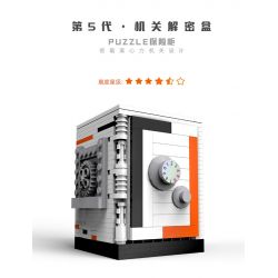 W27 non  HỘP GIẢI MÃ NỘI TẠNG THẾ HỆ THỨ 5 bộ đồ chơi xếp lắp ráp ghép mô hình Creator PUZZLE DECRYPT BOX Sáng Tạo