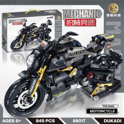 MANGE TECHNOLOGY 88017 non  DUCATI1260 tỷ lệ 1:12 bộ đồ chơi xếp lắp ráp ghép mô hình  Kỹ Thuật Công Nghệ Cao Mô Hình Phương Tiện 849 khối
