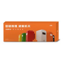 W26 non  HỘP GIẢI MÃ NGƯỜI SÓI KHÔNG GIAN bộ đồ chơi xếp lắp ráp ghép mô hình Creator PUZZLE Sáng Tạo