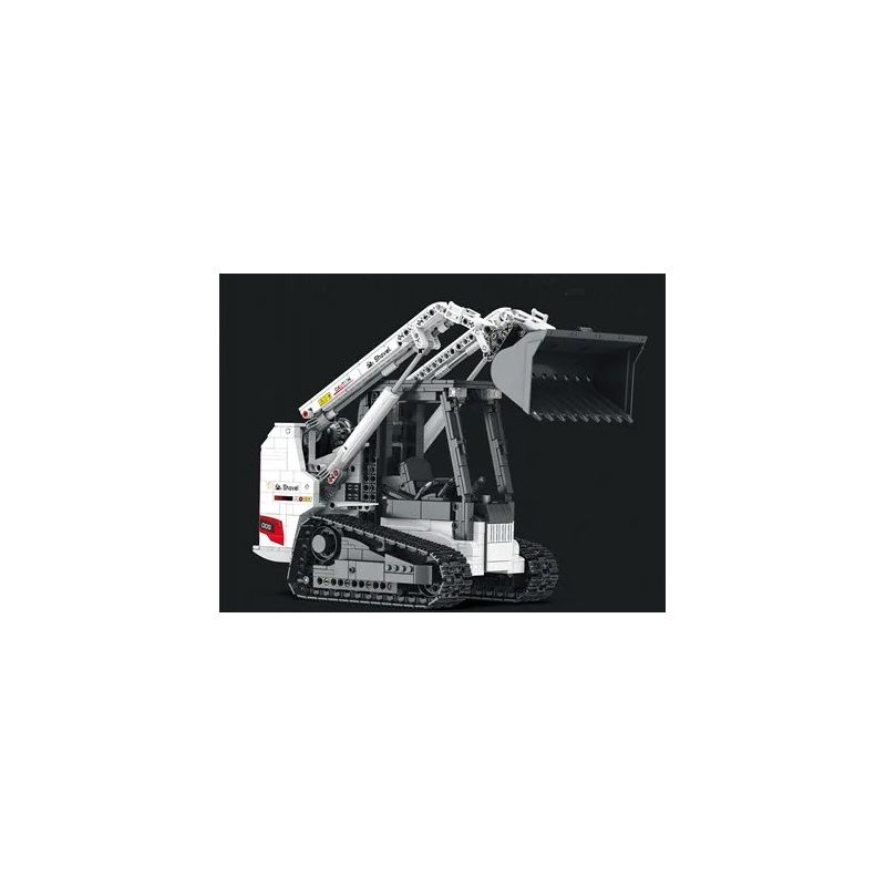 REOBRIX 22004 non  MÁY XÚC LẬT BOBCAT bộ đồ chơi xếp lắp ráp ghép mô hình  BOBCAT SKID STEER LOADER Kỹ Thuật Công Nghệ Cao Mô Hình Phương Tiện 1366 khối