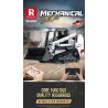 REOBRIX 22004 non  MÁY XÚC LẬT BOBCAT bộ đồ chơi xếp lắp ráp ghép mô hình  BOBCAT SKID STEER LOADER Kỹ Thuật Công Nghệ Cao Mô Hình Phương Tiện 1366 khối