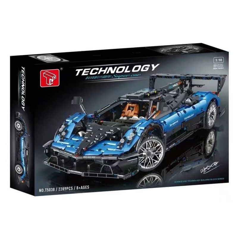 MouldKing 13060 Mould King 13060 TEGOLE T5038 5038 non  PAGANI ZONDA R bộ đồ chơi xếp lắp ráp ghép mô hình  Kỹ Thuật Công Nghệ Cao Mô Hình Phương Tiện 2299 khối