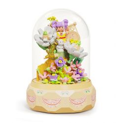 GEKKOSHA 804213 non  TIÊN HOA bộ đồ chơi xếp lắp ráp ghép mô hình 460 khối