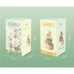 GEKKOSHA 804213 non  TIÊN HOA bộ đồ chơi xếp lắp ráp ghép mô hình 460 khối