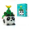 MOYU BLOCK MY97008 97008 non  SÁO TRÚC bộ đồ chơi xếp lắp ráp ghép mô hình Arts & Crafts SUCCULENT PLANTS 577 khối