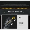 REOBRIX 77005 non  SÚNG TRƯỜNG TẤN CÔNG AK-47 bộ đồ chơi xếp lắp ráp ghép mô hình Gun AK-47 ASSAULT RIFLE 1366 khối