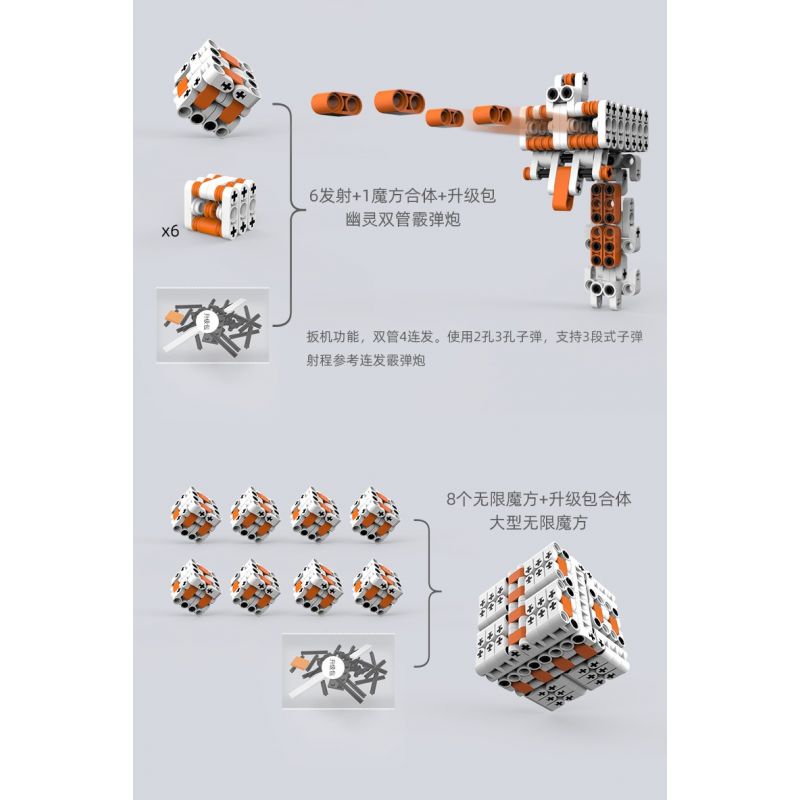 W61 non  KHỐI RUBIK VÔ CỰC bộ đồ chơi xếp lắp ráp ghép mô hình  Kỹ Thuật Công Nghệ Cao Mô Hình Phương Tiện