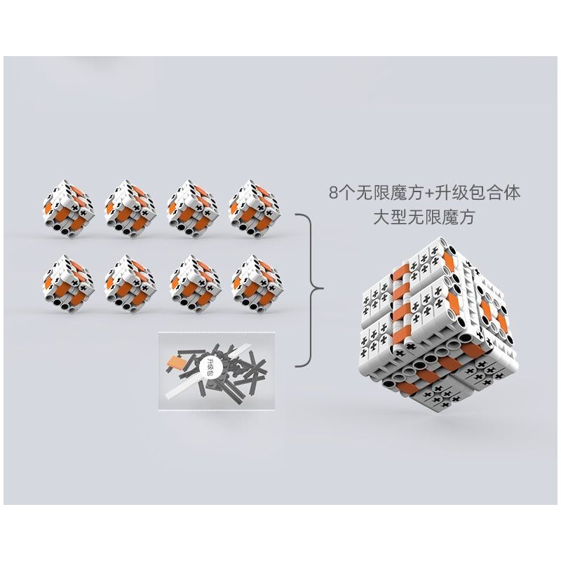 W61 non  KHỐI RUBIK VÔ CỰC bộ đồ chơi xếp lắp ráp ghép mô hình  Kỹ Thuật Công Nghệ Cao Mô Hình Phương Tiện