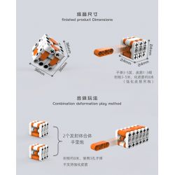 W61 non  KHỐI RUBIK VÔ CỰC bộ đồ chơi xếp lắp ráp ghép mô hình  Kỹ Thuật Công Nghệ Cao Mô Hình Phương Tiện