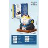 MOYU BLOCK MY97003 97003 non  DƯỢC SĨ MÈO MAY MẮN bộ đồ chơi xếp lắp ráp ghép mô hình Arts & Crafts 1289 khối