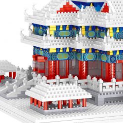 MOYU BLOCK MY92008 92008 non  THÁP GÓC CỦA TỬ CẤM THÀNH bộ đồ chơi xếp lắp ráp ghép mô hình Buildings 4601 khối