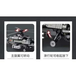 JUHANG TECHNOLOGY 88019 REOBRIX 33033 non  XẠ THỦ-10 bộ đồ chơi xếp lắp ráp ghép mô hình Military Army CAICZ-10 Quân Sự Bộ Đội 1366 khối