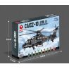 JUHANG TECHNOLOGY 88019 REOBRIX 33033 non  XẠ THỦ-10 bộ đồ chơi xếp lắp ráp ghép mô hình Military Army CAICZ-10 Quân Sự Bộ Đội 1366 khối