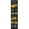 CADA DOUBLEE C61056 61056 non  MÁY ???I HẠNG NẶNG ĐIỀU KHIỂN TỪ XA 1:16 tỷ lệ 1:16 bộ đồ chơi xếp lắp ráp ghép mô hình  HEAVY BULLDOZER Kỹ Thuật Công Nghệ Cao Mô Hình Phương Tiện 2826 khối