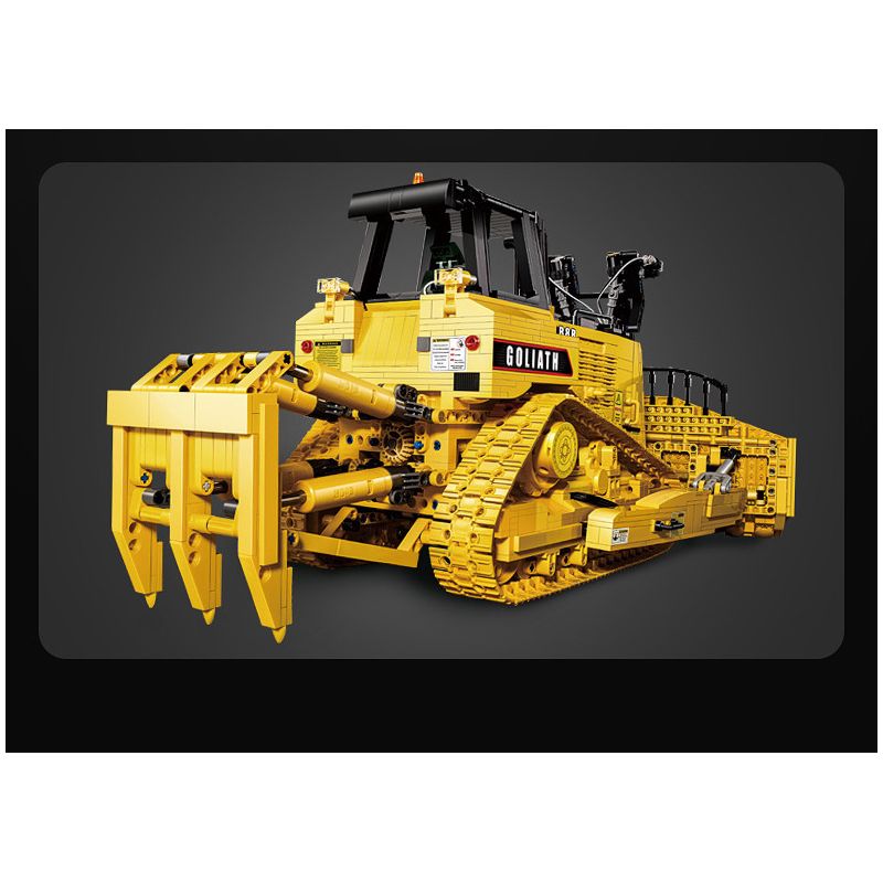 CADA DOUBLEE C61056 61056 non  MÁY ???I HẠNG NẶNG ĐIỀU KHIỂN TỪ XA 1:16 tỷ lệ 1:16 bộ đồ chơi xếp lắp ráp ghép mô hình  HEAVY BULLDOZER Kỹ Thuật Công Nghệ Cao Mô Hình Phương Tiện 2826 khối