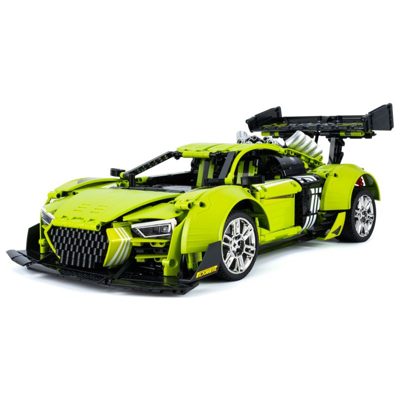 K BOX 10516 10516B non Lego XE THỂ THAO AUDI R8 tỷ lệ 1:10 bộ đồ chơi xếp lắp ráp ghép mô hình Technic Kỹ Thuật Công Nghệ Cao Mô Hình Phương Tiện 2641 khối