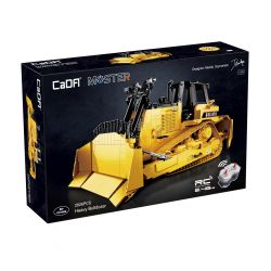 CADA DOUBLEE C61056 61056 non  MÁY ???I HẠNG NẶNG ĐIỀU KHIỂN TỪ XA 1:16 tỷ lệ 1:16 bộ đồ chơi xếp lắp ráp ghép mô hình  HEAVY BULLDOZER Kỹ Thuật Công Nghệ Cao Mô Hình Phương Tiện 2826 khối
