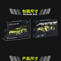 K BOX 10516 10516B non  XE THỂ THAO AUDI R8 tỷ lệ 1:10 bộ đồ chơi xếp lắp ráp ghép mô hình  Kỹ Thuật Công Nghệ Cao Mô Hình Phương Tiện 2641 khối