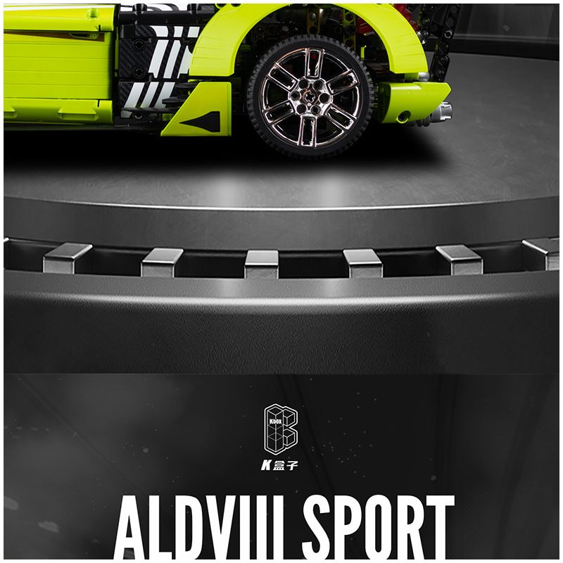 K BOX 10516 10516B non  XE THỂ THAO AUDI R8 tỷ lệ 1:10 bộ đồ chơi xếp lắp ráp ghép mô hình  Kỹ Thuật Công Nghệ Cao Mô Hình Phương Tiện 2641 khối