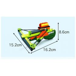 QX2003 2003 non  NỎ TAY LẮP RÁP LỚN bộ đồ chơi xếp lắp ráp ghép mô hình Gun ARMS MODEL BOWGUN Súng 82 khối