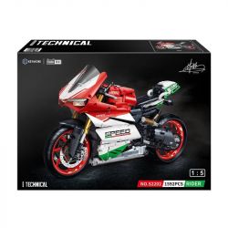 FEMIBOX S2202 2202 non  DUCATI tỷ lệ 1:5 bộ đồ chơi xếp lắp ráp ghép mô hình  Kỹ Thuật Công Nghệ Cao Mô Hình Phương Tiện 1592 khối