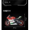 FEMIBOX S2202 2202 non  DUCATI tỷ lệ 1:5 bộ đồ chơi xếp lắp ráp ghép mô hình  Kỹ Thuật Công Nghệ Cao Mô Hình Phương Tiện 1592 khối