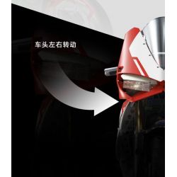 FEMIBOX S2202 2202 non  DUCATI tỷ lệ 1:5 bộ đồ chơi xếp lắp ráp ghép mô hình  Kỹ Thuật Công Nghệ Cao Mô Hình Phương Tiện 1592 khối