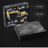 CADA DOUBLEE C61082 61082 non  MÁY XÚC ĐẦY ĐỦ CHỨC NĂNG 1:20 tỷ lệ 1:20 bộ đồ chơi xếp lắp ráp ghép mô hình  REMOTE CONTROL EXCAVATOR Kỹ Thuật Công Nghệ Cao Mô Hình Phương Tiện 1702 khối