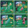 RENZAIMA 102 non  ĐƯỜNG CẮT BÁNH 4 LOẠI bộ đồ chơi xếp lắp ráp ghép mô hình