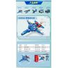 GUDI 40203 non  TRACER 5 KẾT HỢP bộ đồ chơi xếp lắp ráp ghép mô hình Transformers Robot Đại Chiến Người Máy Biến Hình 408 khối