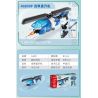 GUDI 40203 non  TRACER 5 KẾT HỢP bộ đồ chơi xếp lắp ráp ghép mô hình Transformers Robot Đại Chiến Người Máy Biến Hình 408 khối