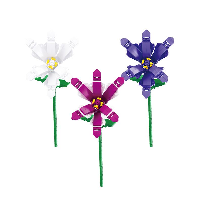 BALODY 20084 non Lego PHONG LAN bộ đồ chơi xếp lắp ráp ghép mô hình Flowers Hoa 149 khối