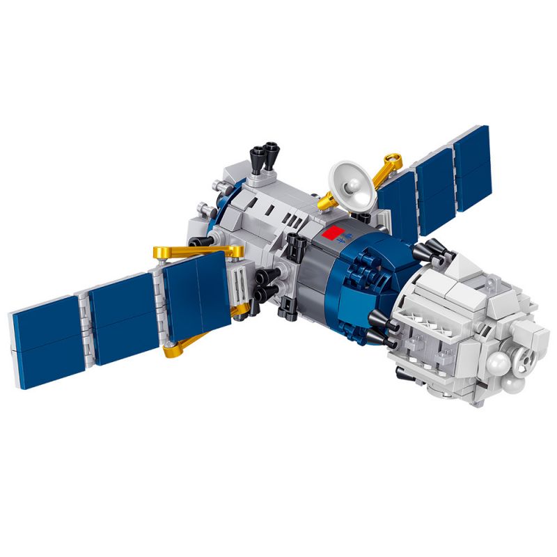 ZHEGAO QL0281 0281 non  TÀU THĂM DÒ MẶT TRĂNG HẰNG NGA TÊN LỬA TRƯỜNG CHINH VŨ TRỤ THẦN CHÂU bộ đồ chơi xếp lắp ráp ghép mô hình China Aerospace Museum 485 khối