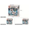 SLUBAN M38-B0382 B0382 0382 M38B0382 38-B0382 non  NANH TRẮNG - HỔ RĂNG KIẾM bộ đồ chơi xếp lắp ráp ghép mô hình 90 khối
