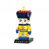 BALODY 20079 non  LỤC HOÀNG CHƠI CÀN LONG bộ đồ chơi xếp lắp ráp ghép mô hình Brickheadz Nhân Vật Đầu To 320 khối