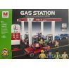 MAGIC VIGOUR C.9043 .9043 non  LẮP RÁP TRẠM XĂNG PHÁO HOA MA THUẬT bộ đồ chơi xếp lắp ráp ghép mô hình Speed Champions Racing Cars GAS STATION Đua Xe Công Thức 782 khối