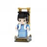 BALODY 20052 non  VĂN HÓA DÂN GIAN NING CAICHEN bộ đồ chơi xếp lắp ráp ghép mô hình Brickheadz Nhân Vật Đầu To 364 khối